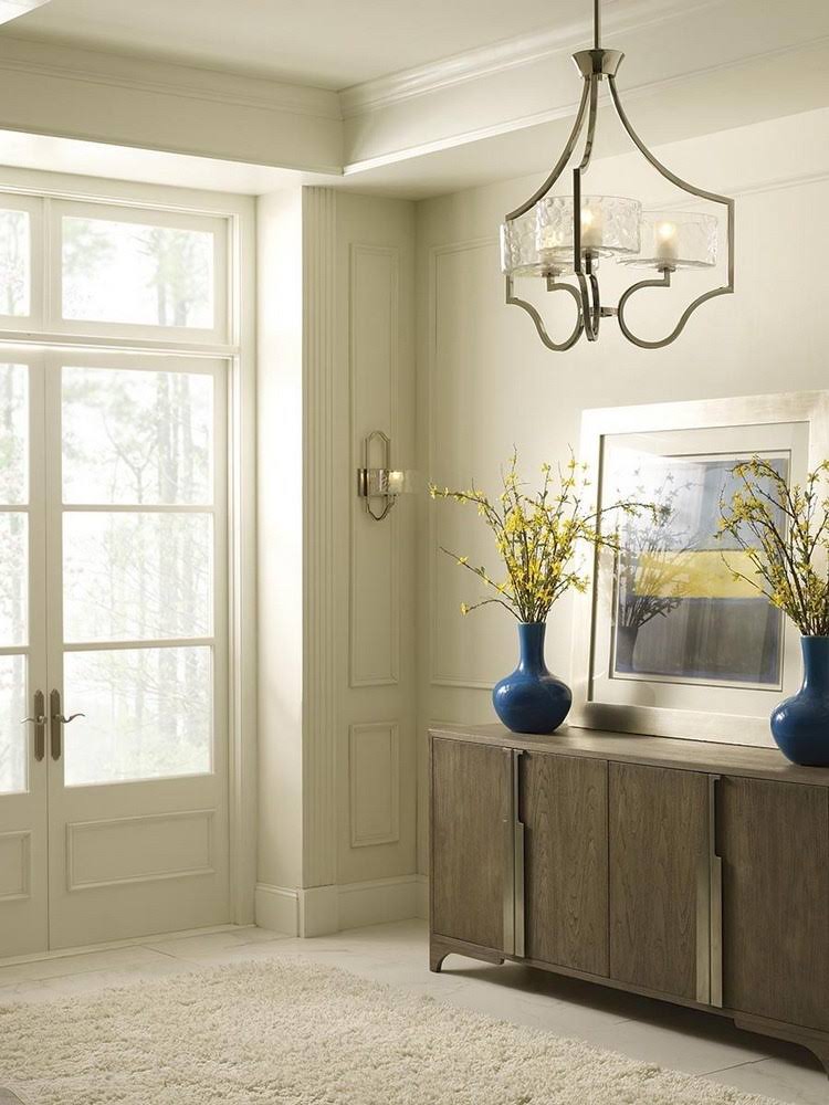Polished Nickel Foyer Light B4728