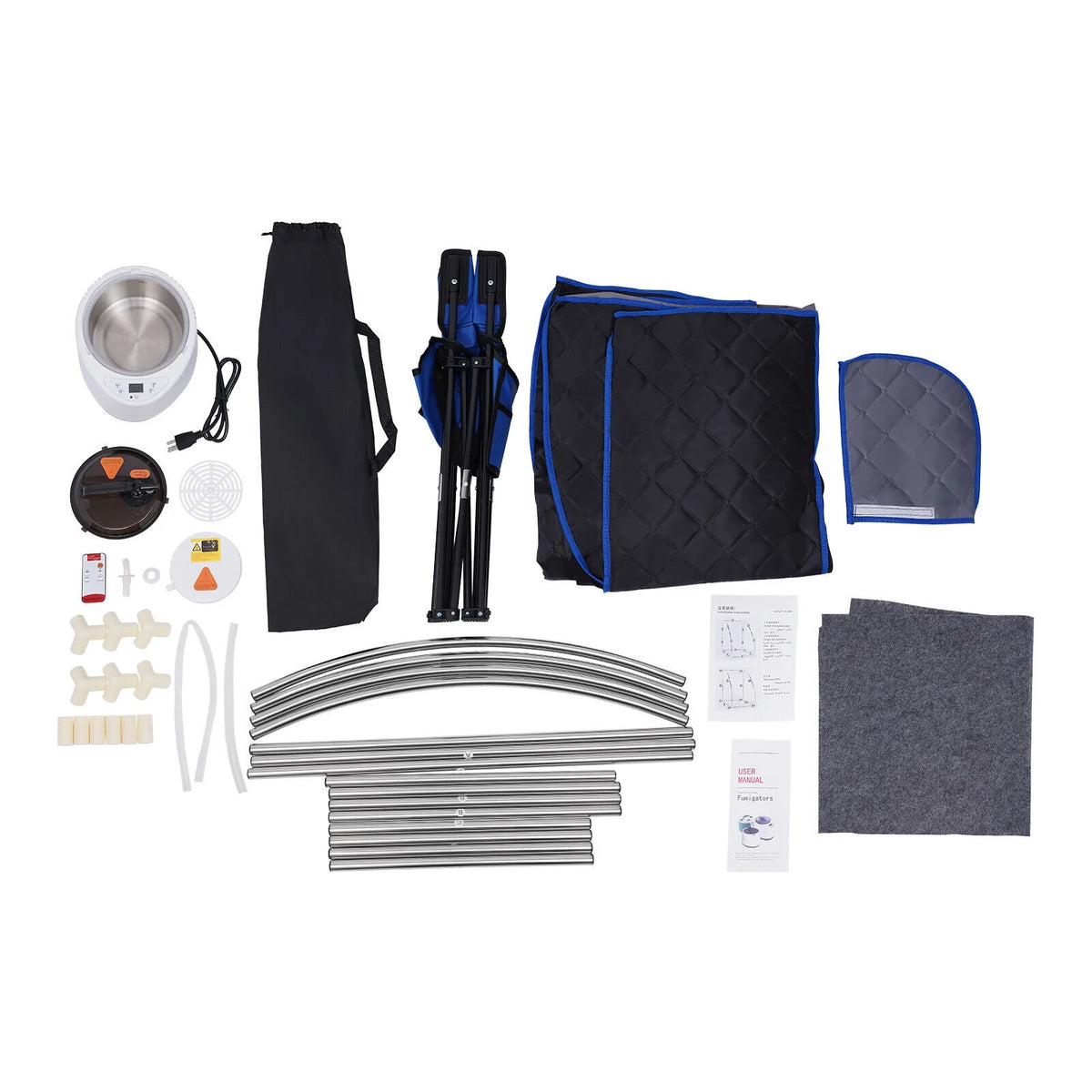 Personal Steam Sauna Spa with Chair F548