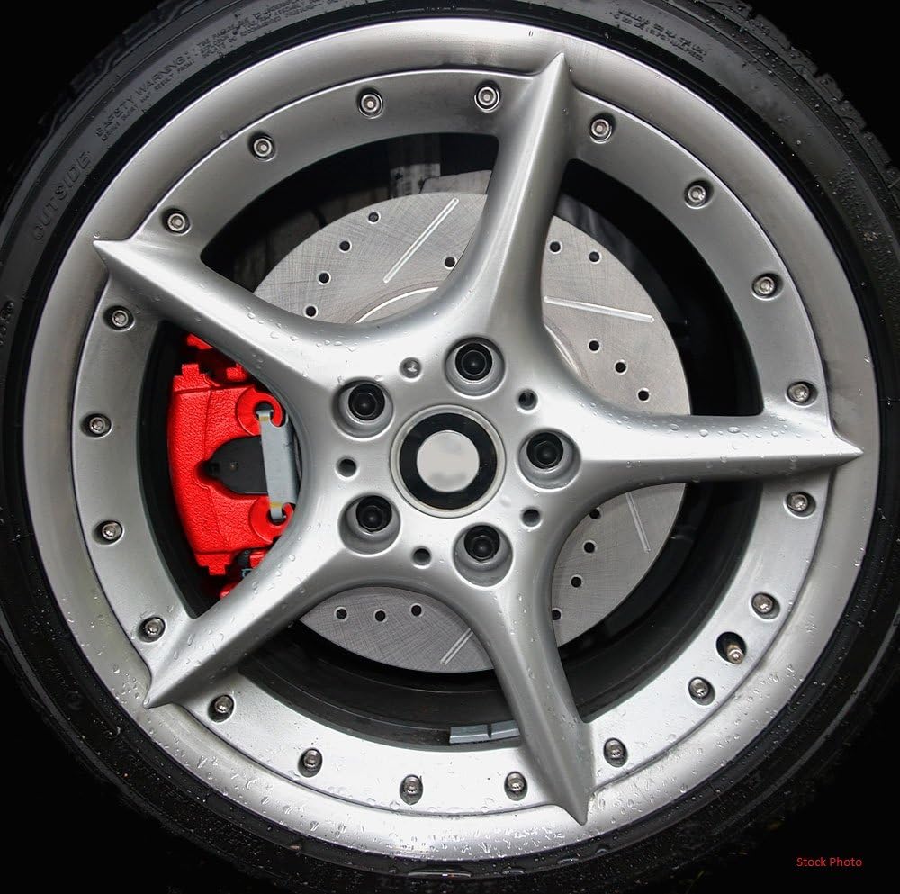 Red Coated Brake Calipers Hardware Brake Kit P878