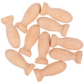 20 pcs Unfinished Wooden Peg Dolls F13300