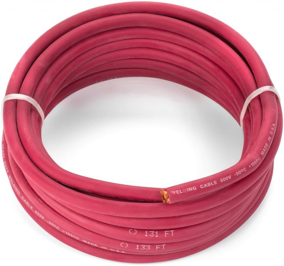 Black 20 Feet Welding Cable Z70453