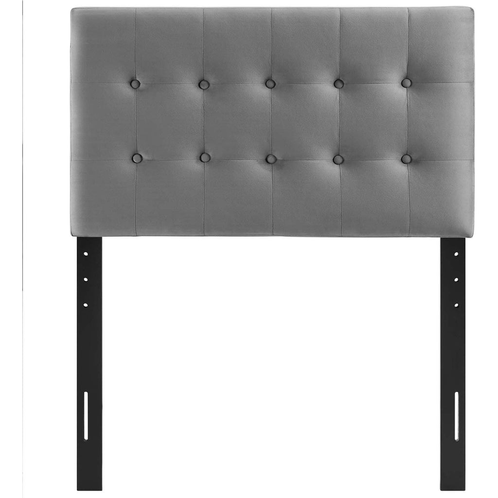 Pink Twin Tufted Velvet Headboard R869