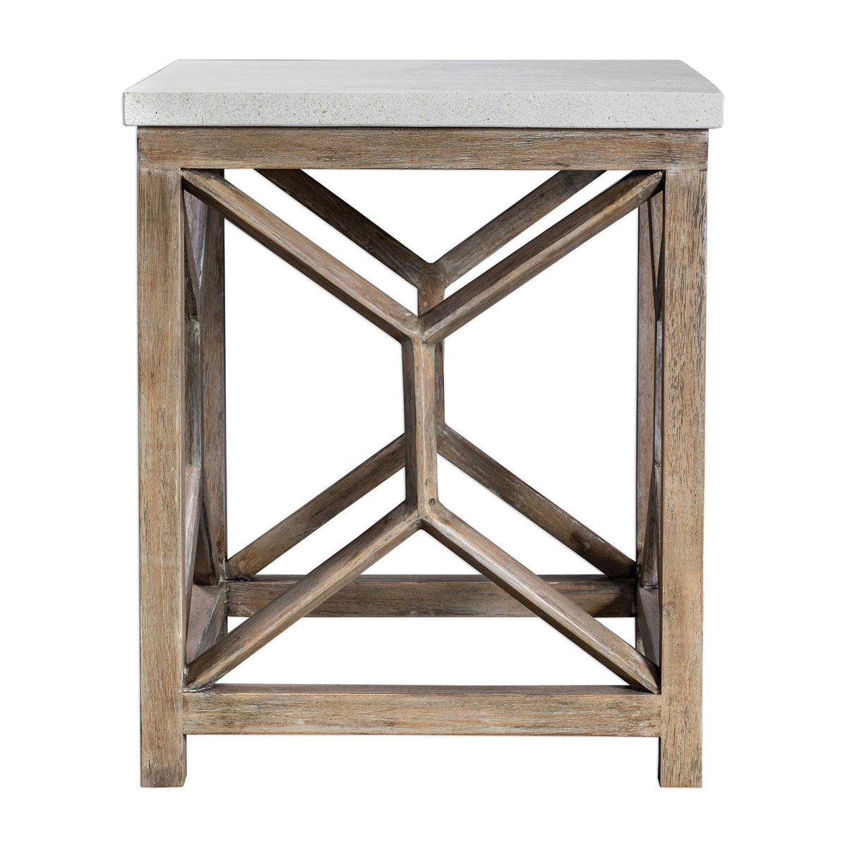 Stone End Table V8311