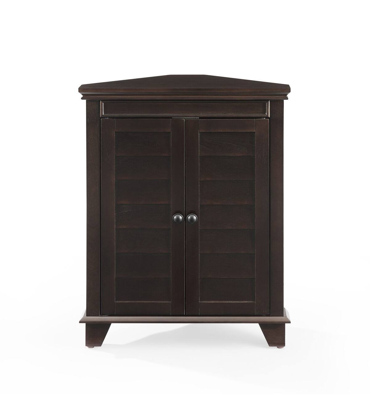 White Corner Cabinet P305