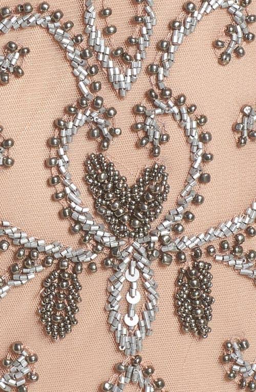 Rose 12 V-Neck Beaded Gown G6175