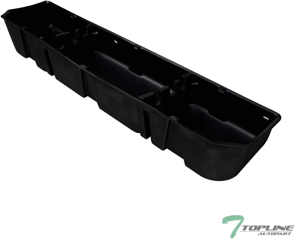 Black Gearbox Underseat Storage Cargo Organizer Box G171