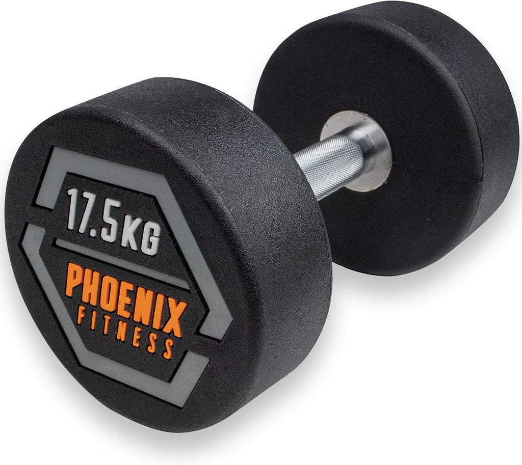 Rubber Coated Cast Dumbbell Pack of 2 Z314068