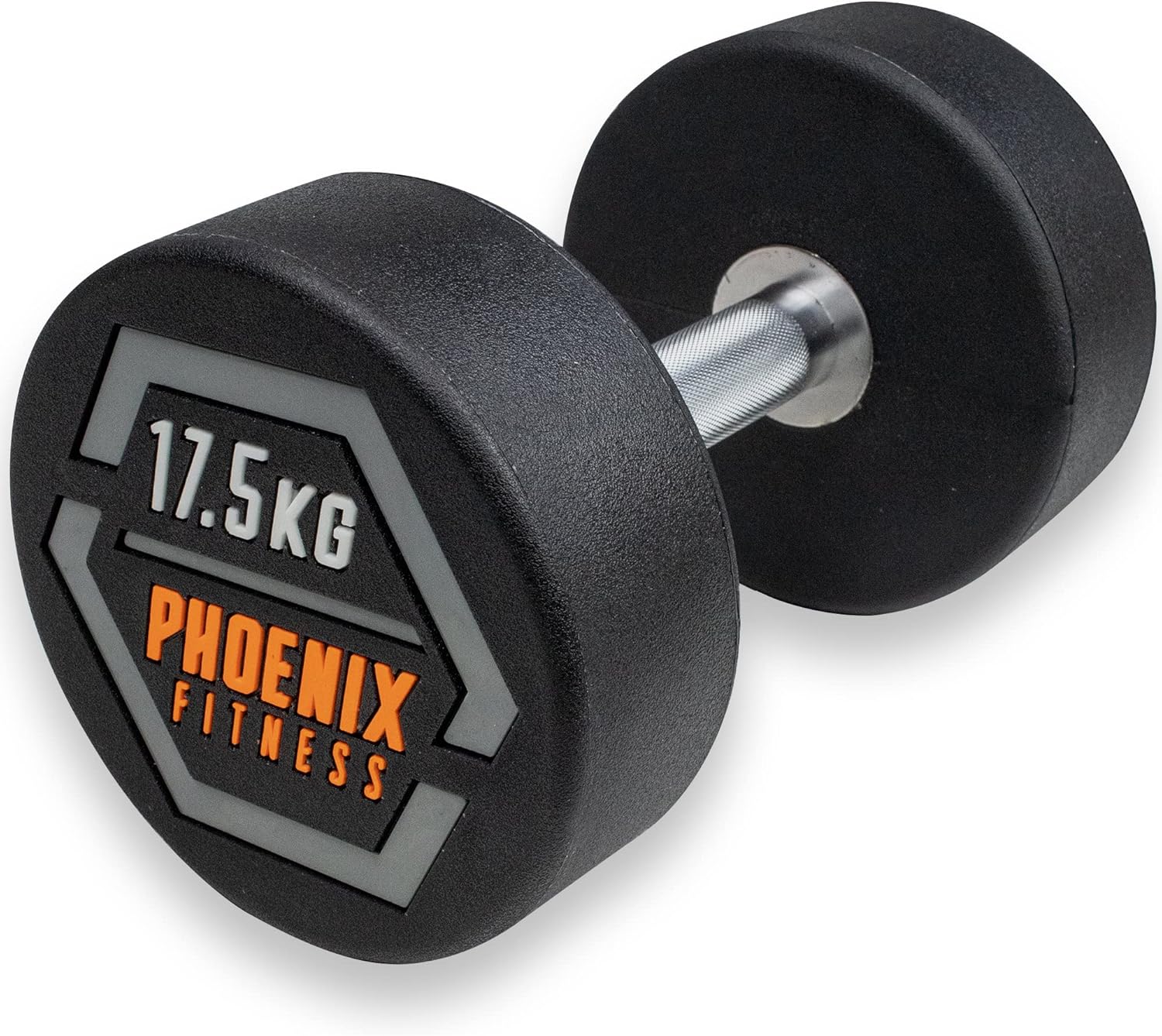 Rubber Coated Cast Dumbbell Pack of 2 Z314068
