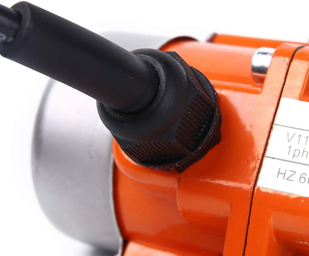 Vibrating Motor 40W Mini Industrial Concrete Vibrator Single Phase Aluminum Alloy AC 110V 3600rpm Pack of 2 H4170