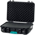 Black Resin Hard Case with Cubed Foam W974