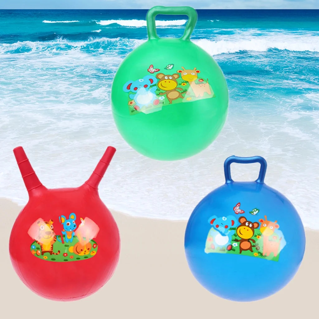 11in Inflatable Jump Ball Hopper Bounce Ball Kids Toy C948166