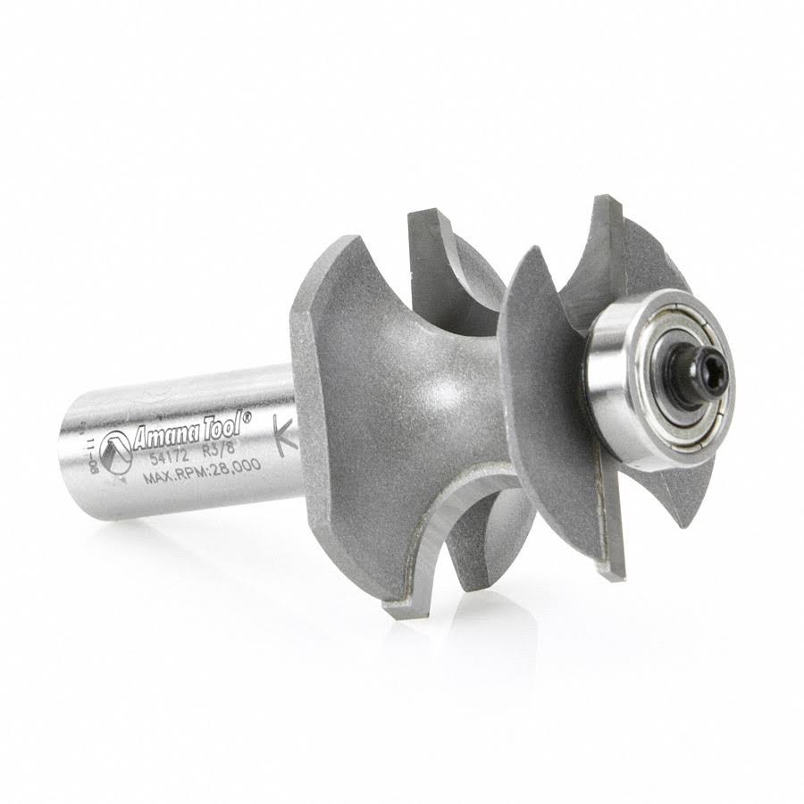 Carbide Tipped Corner Round 3/8 Radius x 1-1/2 Dia x 1 inch x 1/2 Shank T94526