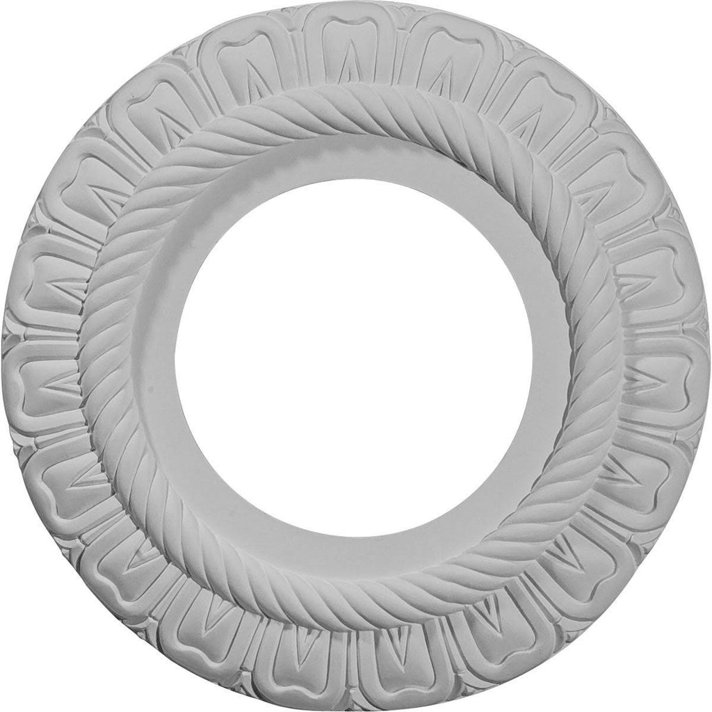 Hand-Painted Rust Ceiling Medallion H655