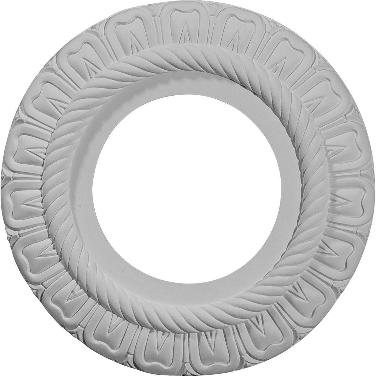 Hand-Painted Rust Ceiling Medallion H655
