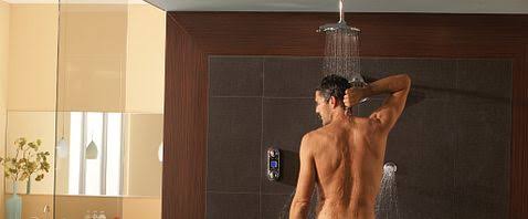 Chrome Vertical Spa Digital Control L778