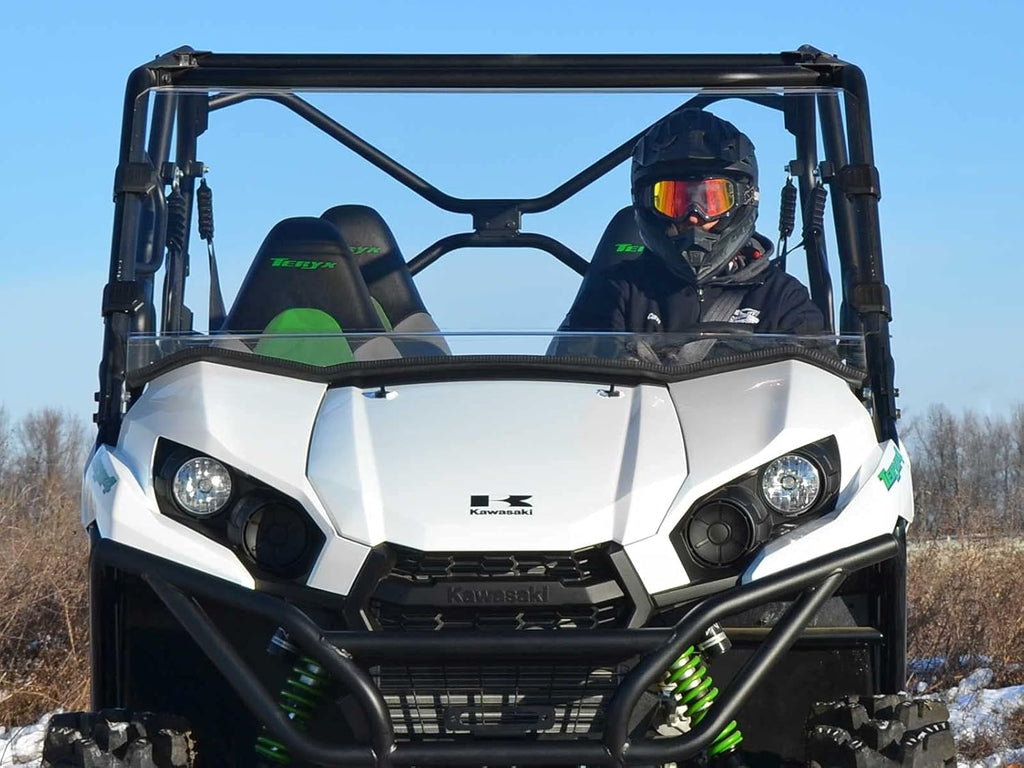Heavy-Duty Full Windshield Clear Polycarbonate S485