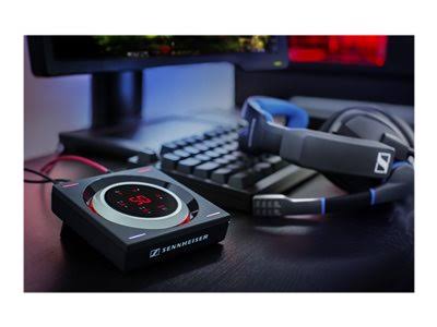 Closed Acoustic Gaming Headset - Black/Blue T64185