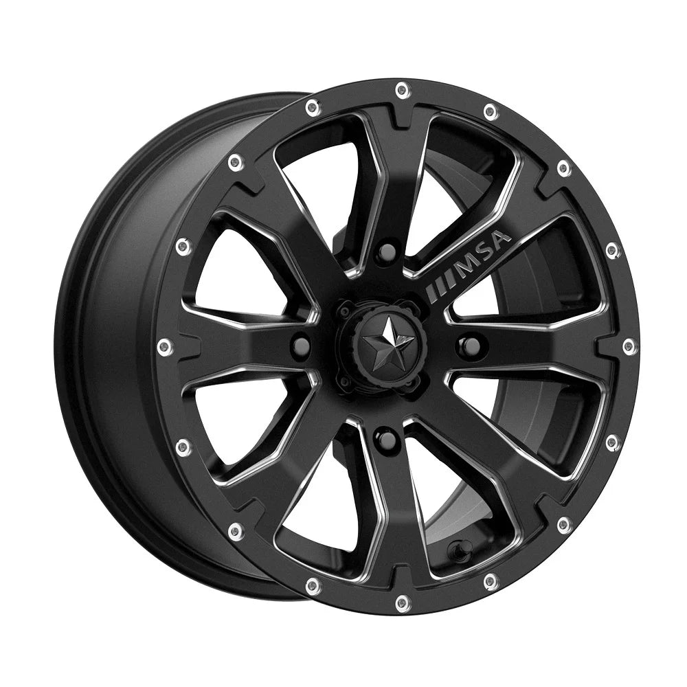14" Black Wheels 27" Mud Lite XTR Tires V3215
