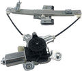 Rear Driver Side Power Window Regulator with Motor Pack of 2 L603