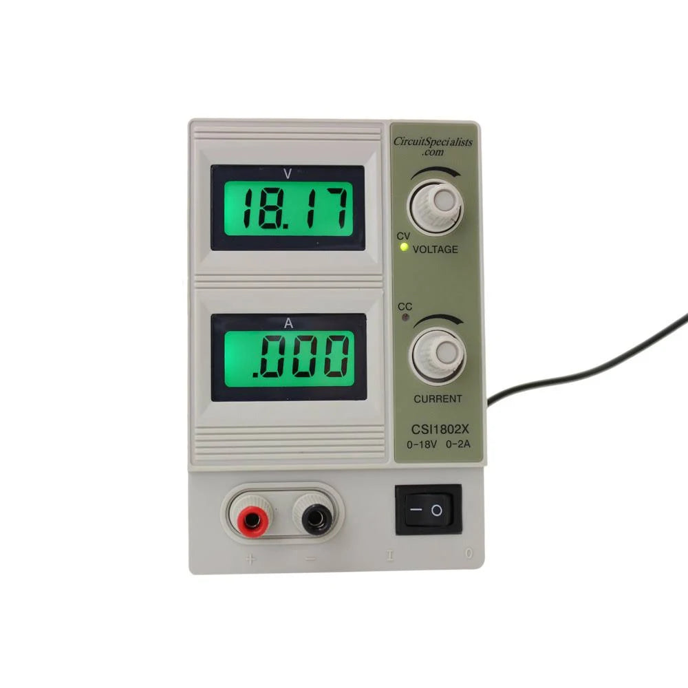 18 Volt DC 2.0 Amp Linear Bench Power Supply Y601517