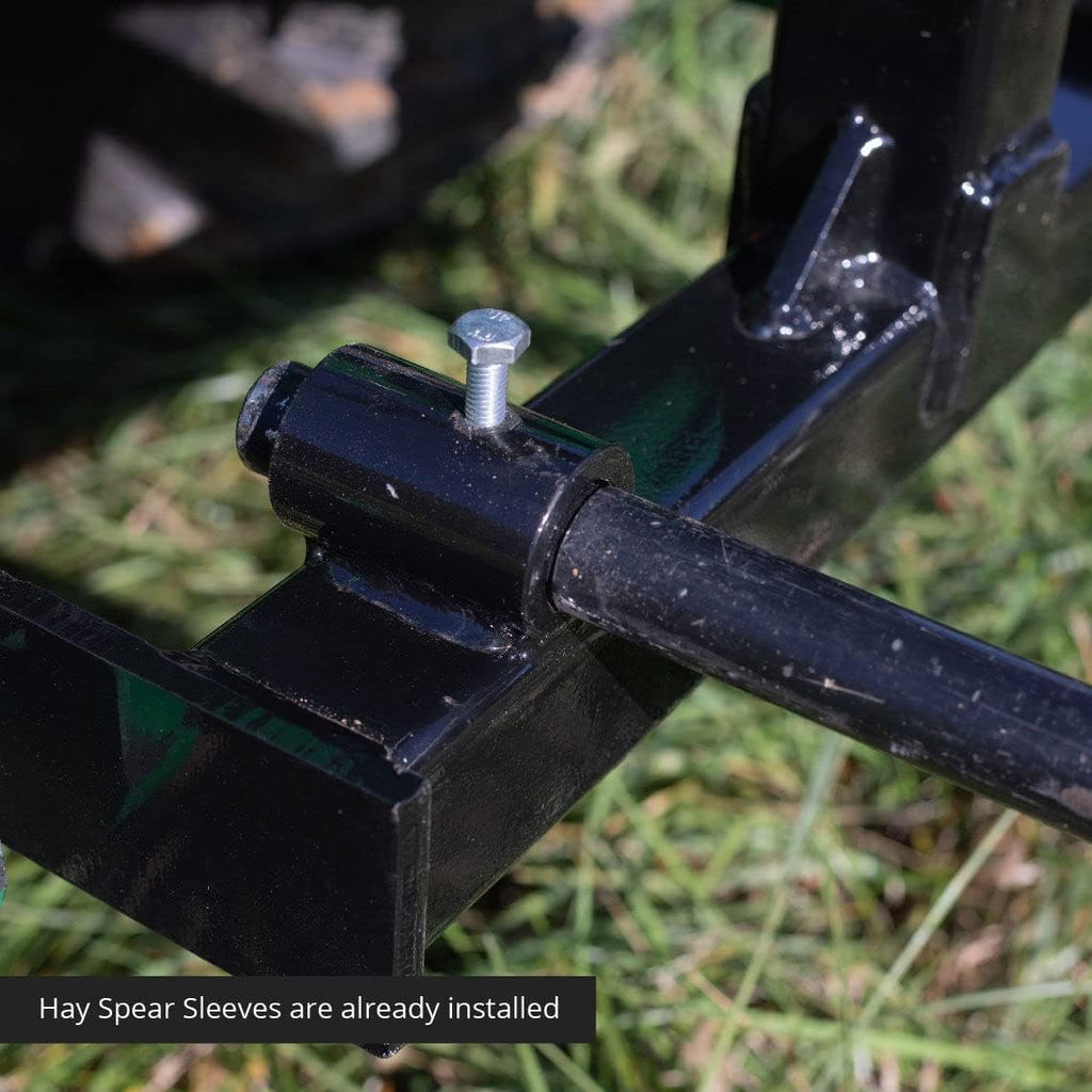 Black 39 Hay Spear and Stabilizers L4798