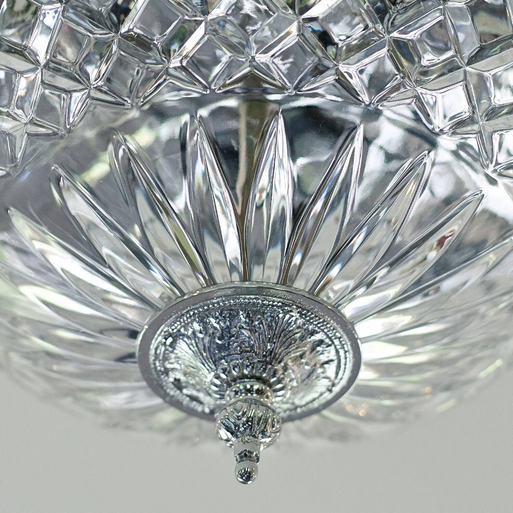 Polished Chrome 2 Light Ceiling Mount B34830
