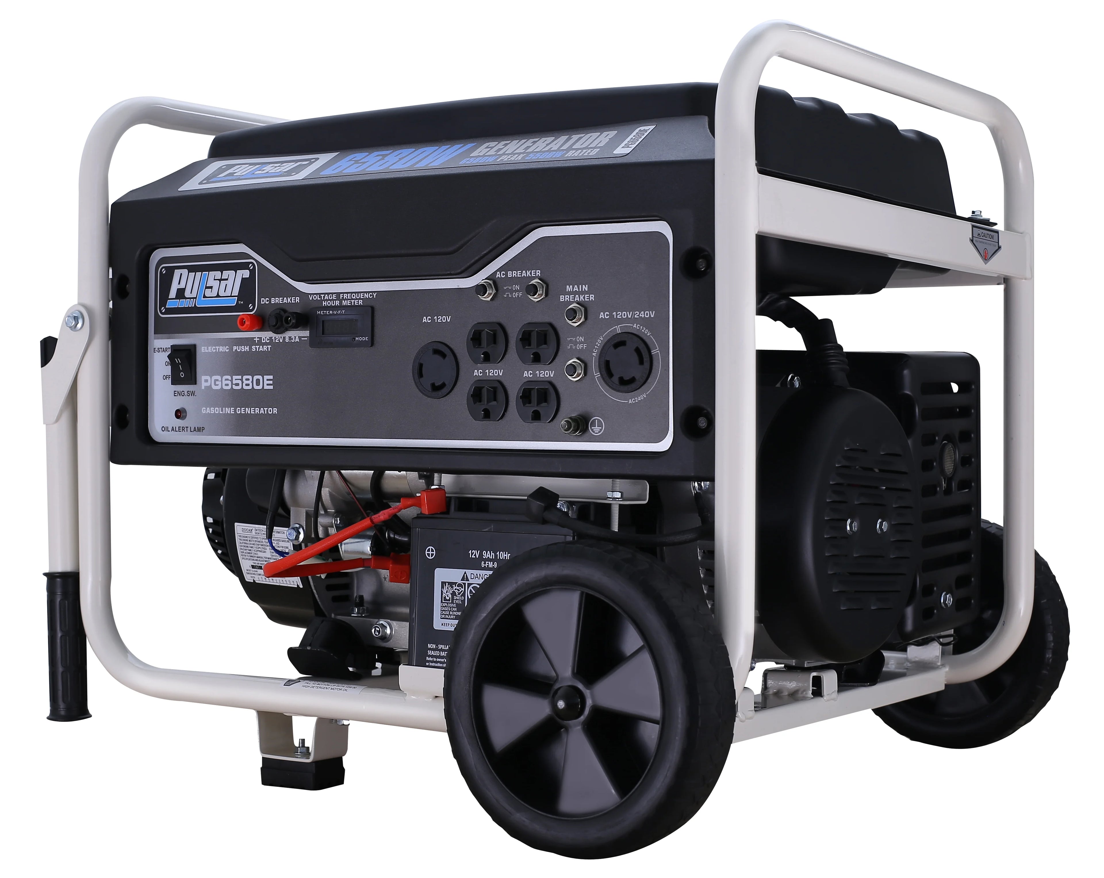 6580-Watt Portable Generator with Electric Start S969316