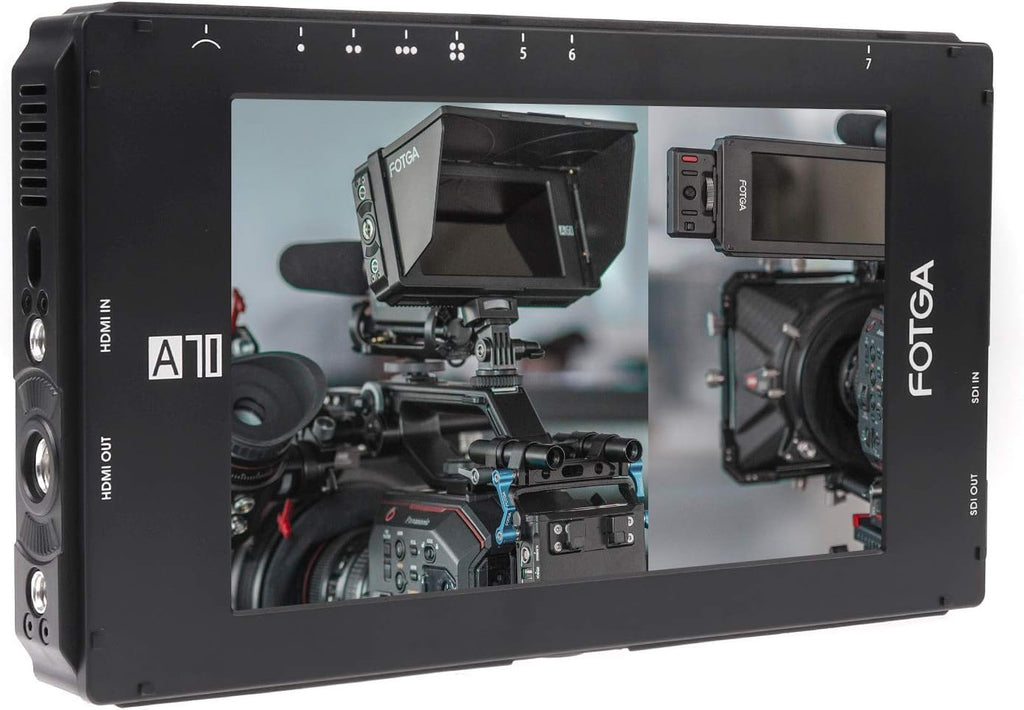 7 Inch Full HD 1920x1080 IPS HDMI 4K Input Output Dual NP-F Battery Mount Field Monitor S150