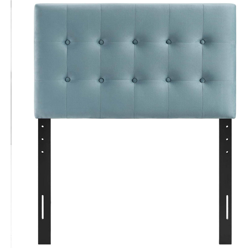 Pink Twin Tufted Velvet Headboard R869