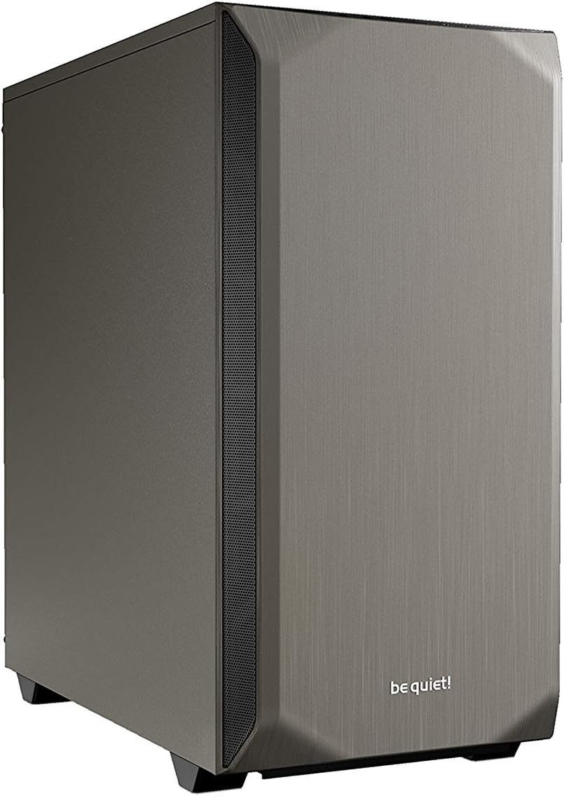 White Mid Tower ATX case with ARGB and tempered glass window A178
