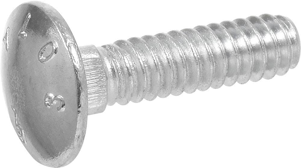 3/8-in x 2-in Zinc-Plated Coarse Thread Carriage Bolt U943253