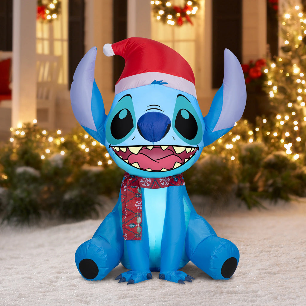 4.5 Foot Inflatables Christmas Stitch T810104