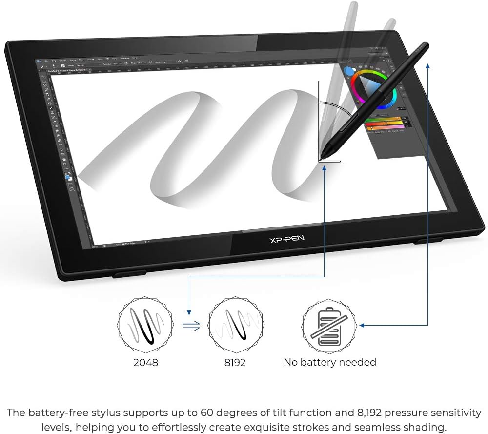 21.5 Inch Graphics Tablet with Screen F1264
