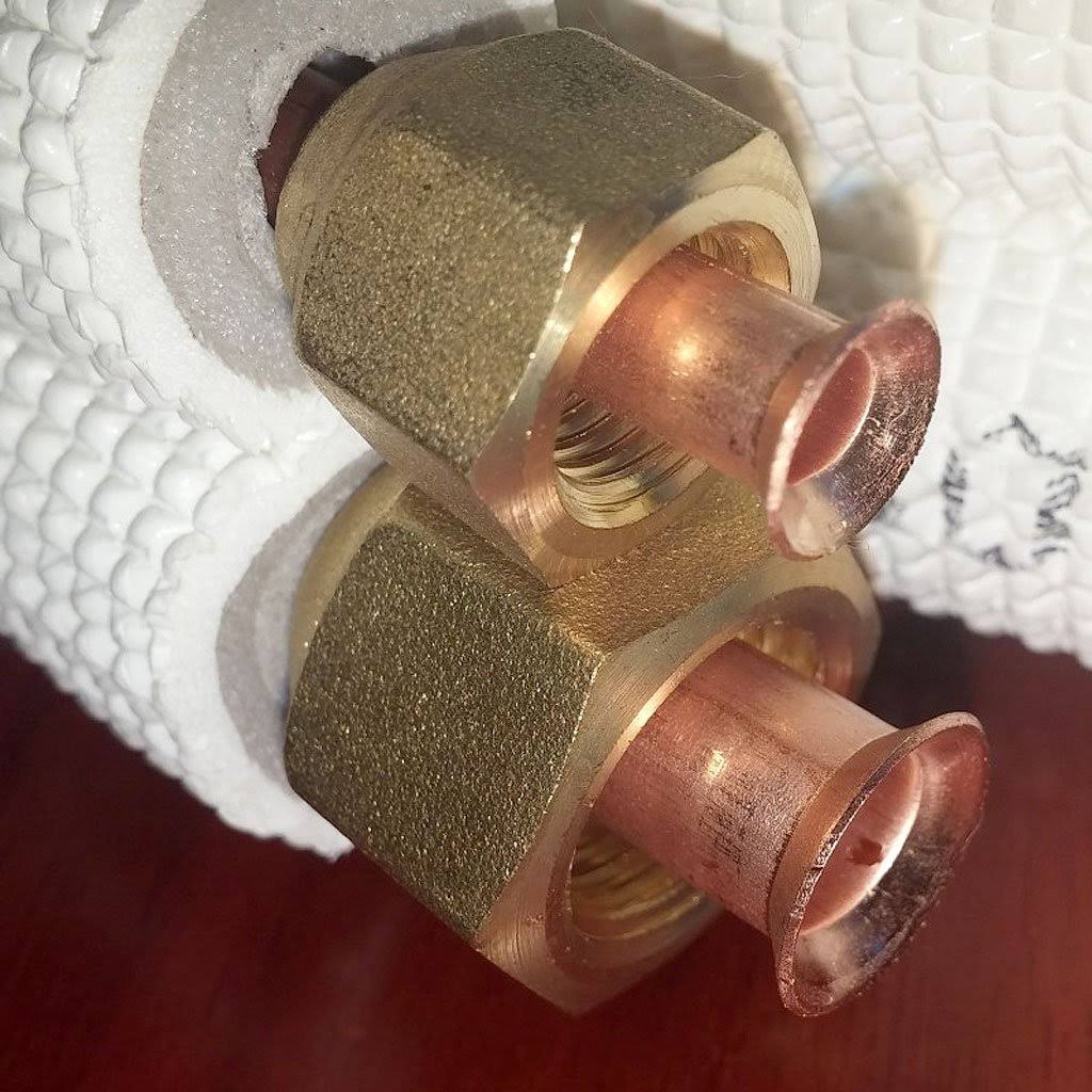 Copper Piping Kit for Mini Split Installation 1/4 - 3/8 / 50 ft T6646