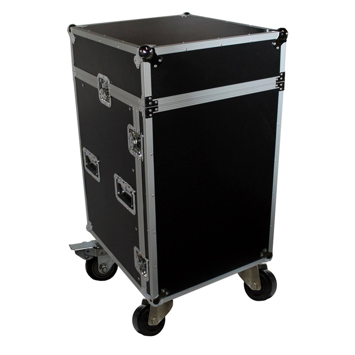 16U Rack x 10U Top Mixer DJ Combo Flight Case E80713