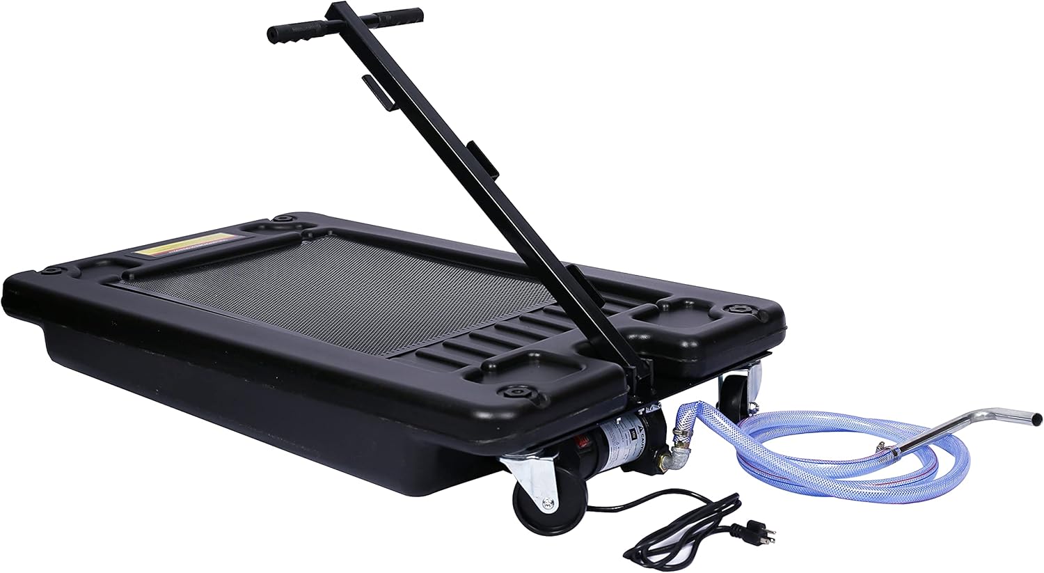 15 Gallon Oil Drain Pan with Electric Pump S68583