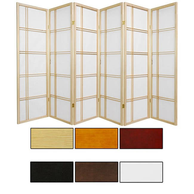 White 5 Panel Shoji Screen J812