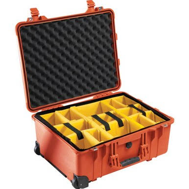 Pelican 1560 Case with Padded Dividers O34775