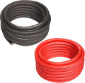 4 Gauge 25ft Black and 25ft Red Power/Ground Wire Pack of 2 V556