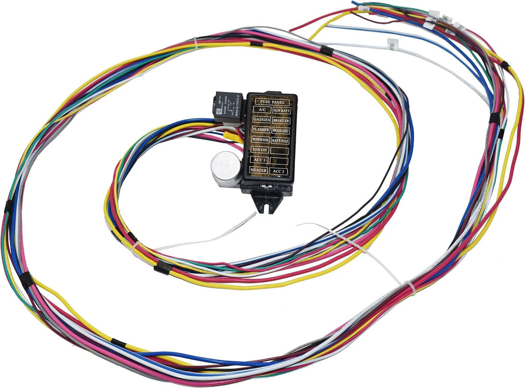12 Circuit Universal Wire Harness XL Wires Pack of 2 S165