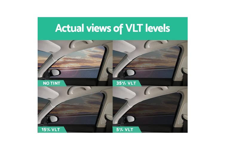 Black Window Tint Film 76cm x 7m VLT 35% A5945