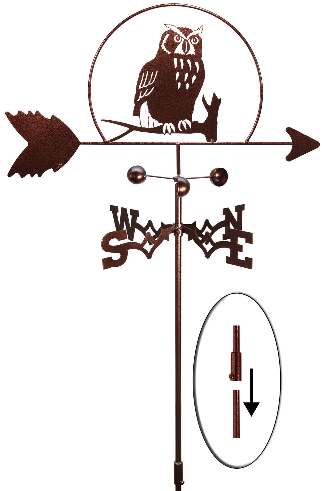 Owl Bird Weathervane P5198