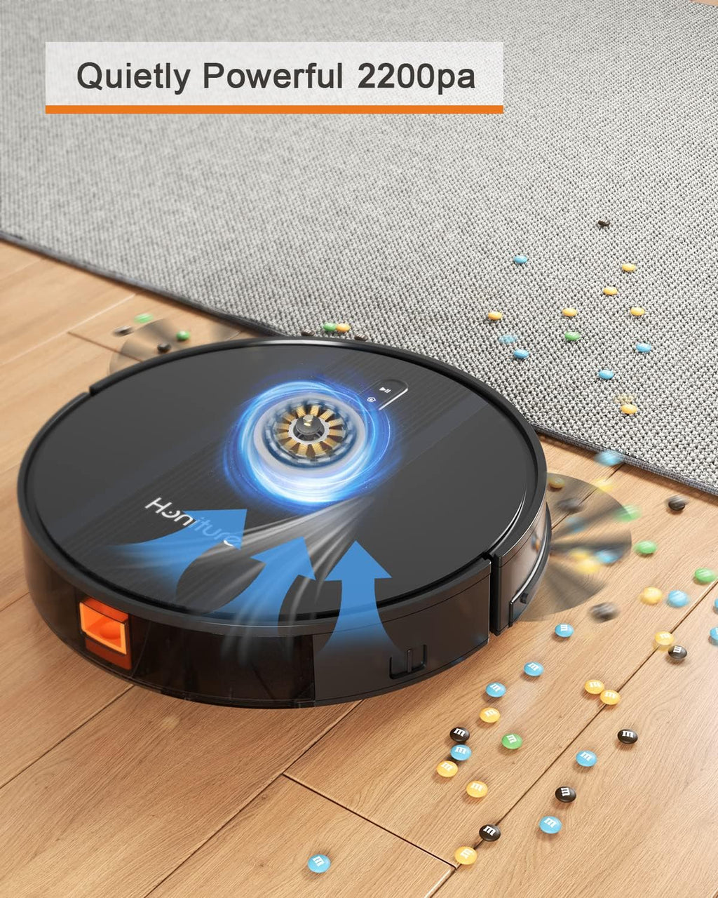 Robot Vacuum Cleaner with 2200Pa Suction C343