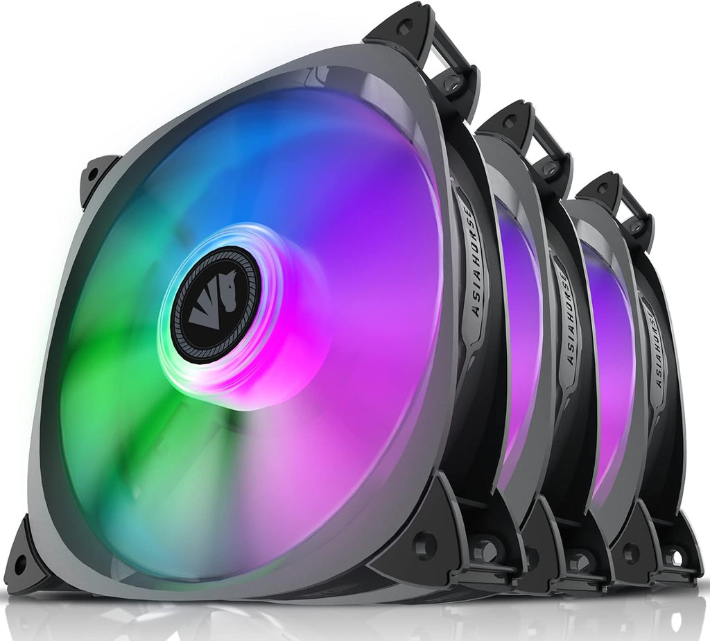 120mm White Argb Case Fans 3pack H4649