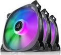 120mm White Argb Case Fans 3pack H4649