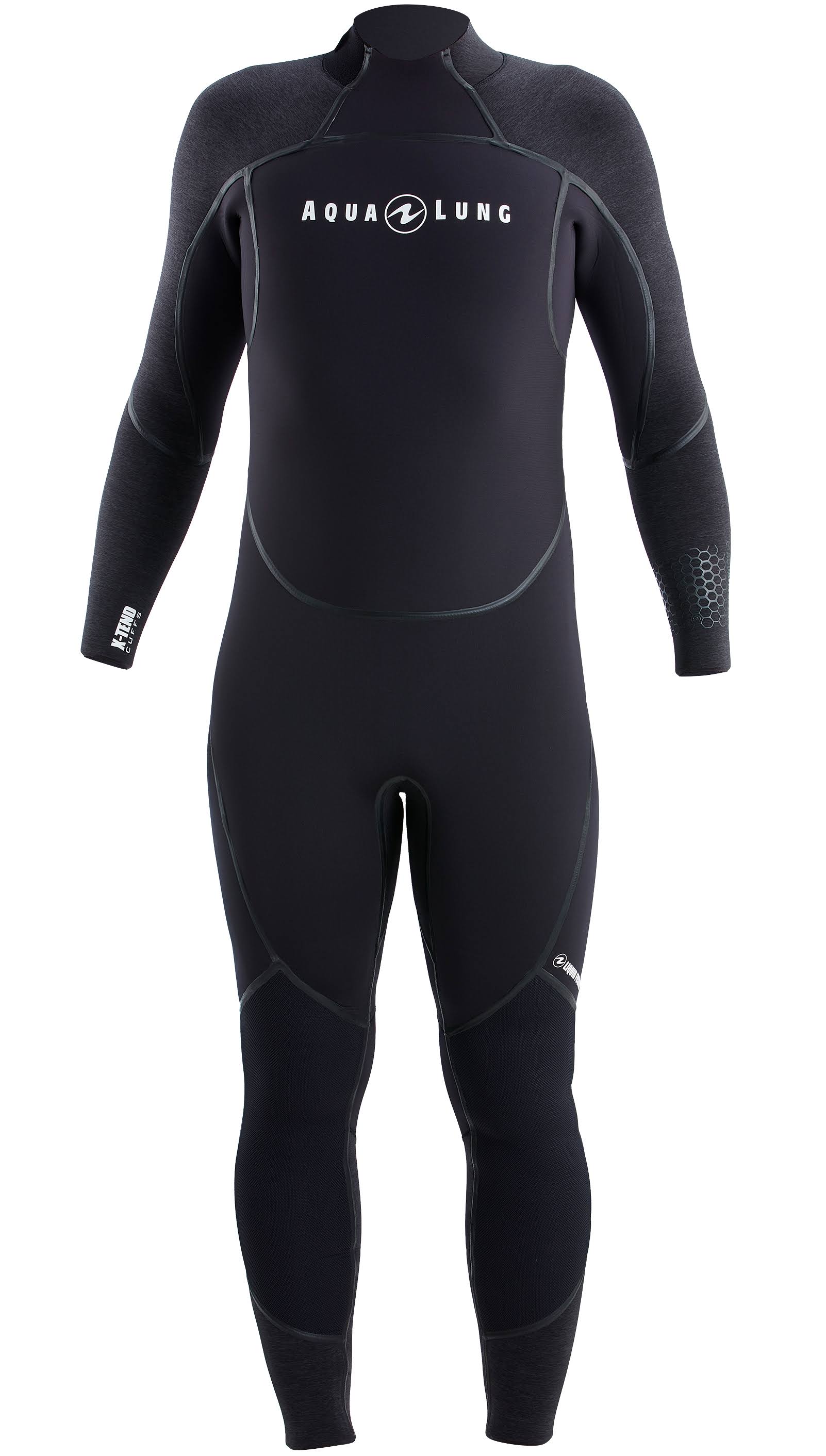 5mm Aquaflex Wetsuit Black/Charcoal Xs E705