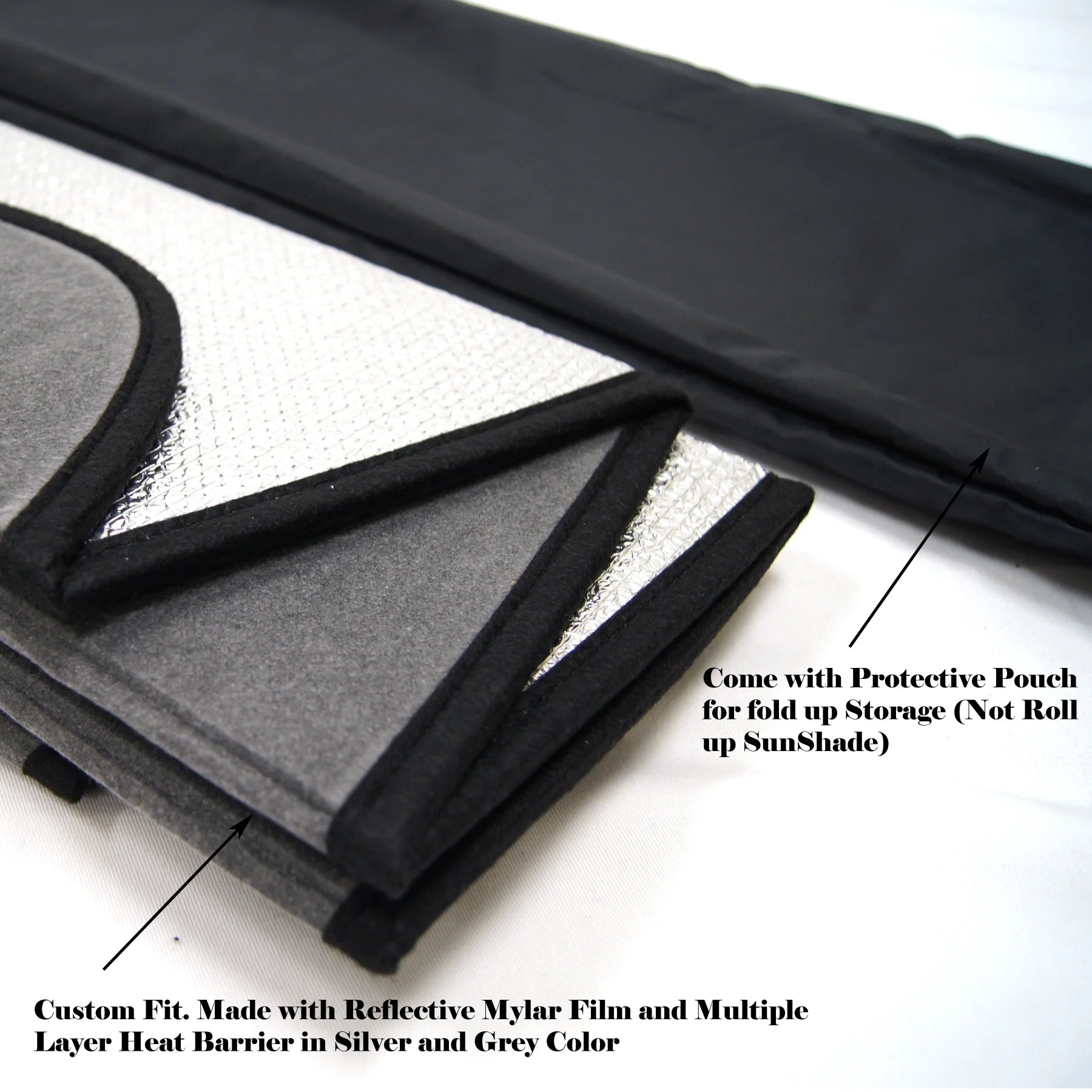 Custom Fit Windshield Sun Shade Protector T51544