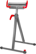 Folding Roller Stand Saw Horse Table, 250 LBS Load Capacity, Grey, Pack of 2 D125