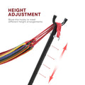 Red Double Hammock with Steel Stand and Carry Bag Z207916