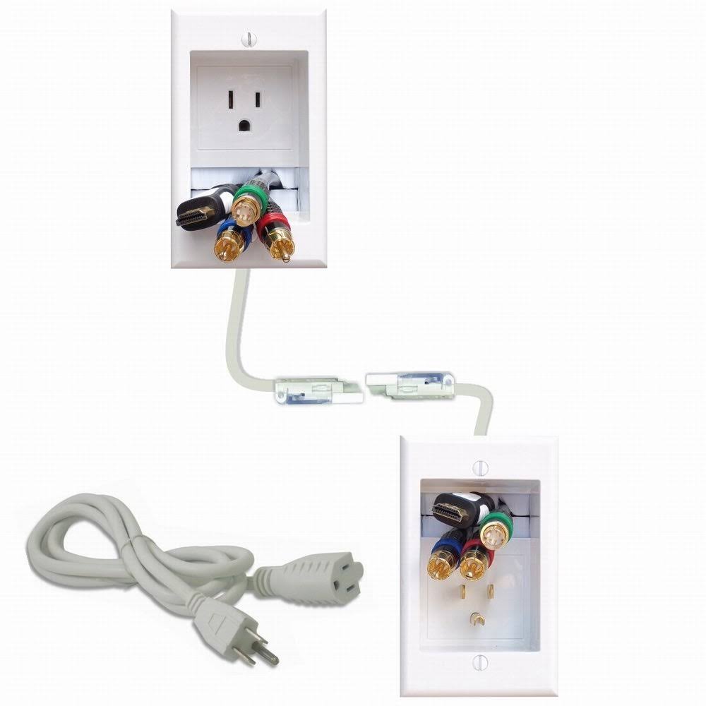 Recessed In-Wall Cable Management System L25598